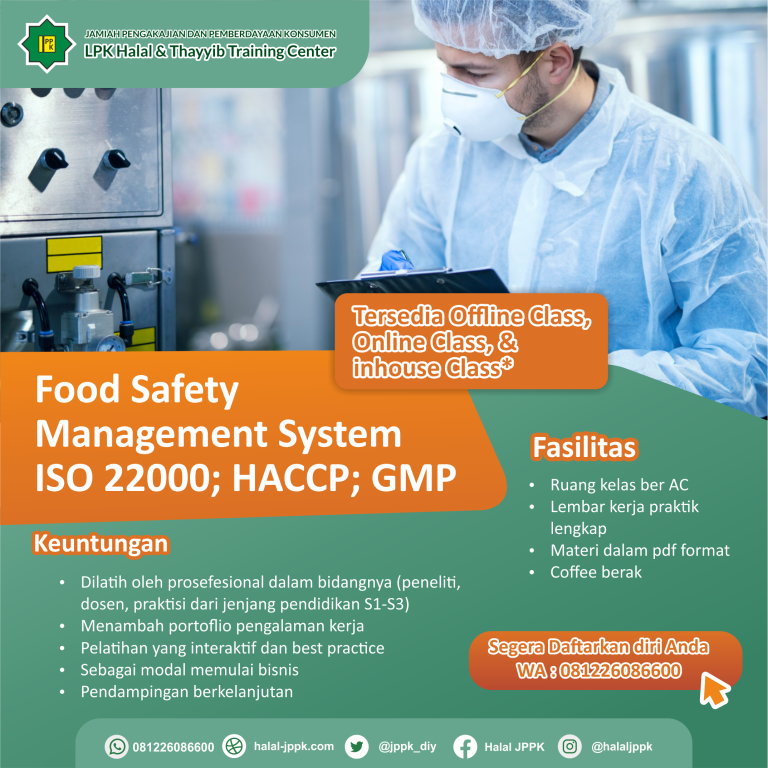 iklan pelatihan food safety