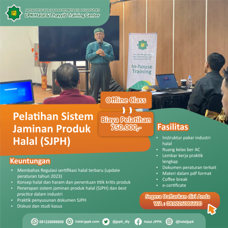 iklan pelatihan SJPH + harga promo