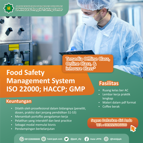 iklan pelatihan food safety